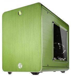 CASE RAIJINTEK METIS MINI-ITX - GREEN WINDOW