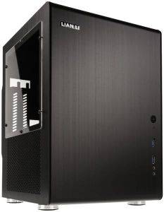 CASE LIAN LI PC-Q33WB MINI-ITX CUBE BLACK WINDOW