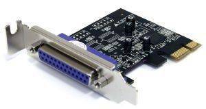 STARTECH 1-PORT PCI EXPRESS LOW PROFILE PARALLEL ADAPTER CARD - SPP/EPP/ECP