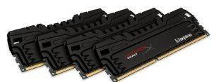 RAM KINGSTON HX324C11T3K4/32 HYPERX BEAST 32GB (4X8GB) DDR3 2400MHZ QUAD CHANNEL KIT