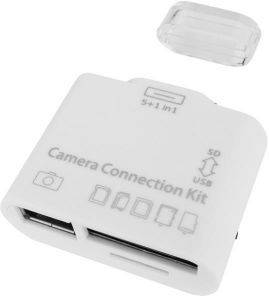 EAXUS CAMERA KIT FOR IPAD 2/3 USB + CARD READER