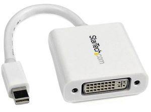 STARTECH MINI DISPLAYPORT TO DVI VIDEO ADAPTER CONVERTER WHITE