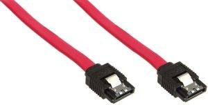 INLINE SATA III CABLE RED 0.3M