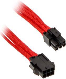 PHANTEKS 6-PIN PCIE EXTENSION 50CM SLEEVED RED