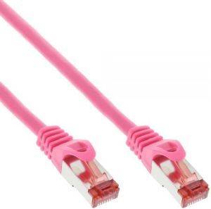 INLINE PATCH CABLE S/FTP PIMF CAT.6 250MHZ PVC COPPER PINK 7.5M