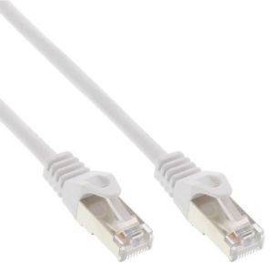 INLINE PATCH CABLE SF/UTP CAT.5E WHITE 5M