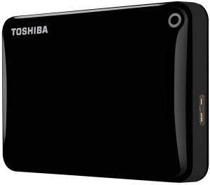   TOSHIBA HDTC810EK3AA CANVIO CONNECT II 1TB USB3.0 BLACK