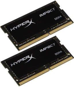 RAM HYPERX HX424S14IBK2/16 16GB (2X8GB) SO-DIMM DDR4 2400MHZ CL14 HYPERX IMPACT DUAL KIT