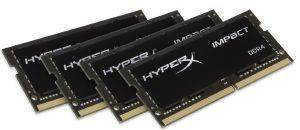 RAM HYPERX HX421S14IBK4/32 32GB (4X8GB) SO-DIMM DDR4 2133MHZ HYPERX IMPACT QUAD KIT