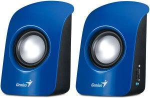 GENIUS SP-U115 STEREO USB POWERED SPEAKERS BLUE