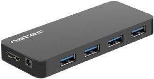 NATEC NHU-0805 TRITON 2 4-PORT USB 3.0 ALUMINIUM HUB