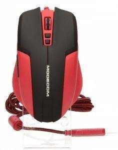 MODECOM MC-GM1 OPTICAL GAMING MOUSE BLACK/RED