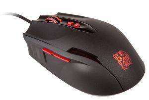 THERMALTAKE BLACK FP GAMING MOUSE WITH FINGERPRINT SECURITY