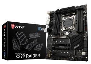  MSI X299 RAIDER RETAIL