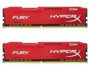 RAM HYPERX HX424C15FR2K2/16 16GB (2X8GB) DDR4 2400MHZ HYPERX FURY RED DUAL KIT