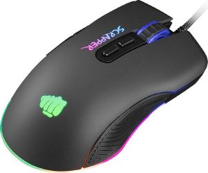 FURY NFU-1699 SCRAPPER RGB BACKLIGHT 6400DPI GAMING MOUSE