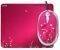 SAITEK EXPRESSION MOUSE WITH MOUSEPAD HOT PINK