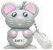 EMTEC 4GB USB 2.0 HS ANIMAL MOUSE