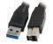 USB 3.0 CABLE A MALE-B MALE 1.8M BLACK