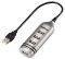 HAMA 39690 USB 2.0 HUB 1:4 BUS POWERED SILVER