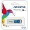 ADATA 8GB C008 CLASSIC SERIES FLASH DRIVE WHITE/BLUE