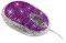 SATZUMA USB MOUSE DIAMONT PURPLE