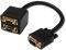 LAMTECH LAM287209 VGA MONITOR Y SPLITTER HD15 2XM/F 0.2M