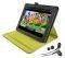 TRUST 19113 PREMIUM FOLIO STAND & IN-EAR HEADPHONE FOR IPAD GREY/LIME