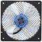 SILVERSTONE AP141-UV 140MM FAN UV TRANSPARENT BLUE