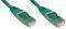 INLINE PATCH CABLE S/FTP CAT.5E RJ45 0.5M GREEN