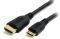 STARTECH HIGH SPEED HDMI CABLE WITH ETHERNET - HDMI TO HDMI MINI M/M 0.5M