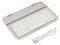 ALUMINUM BT KEYBOARD QWERTY FOR IPAD MINI WHITE