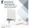 KONIG ANT-4G20-KN 4G/3G/GSM AERIAL WITH 2X 2.5M CABLE