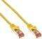 INLINE PATCH CABLE S/FTP PIMF CAT.6 250MHZ PVC COPPER YELLOW 10M