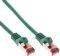 INLINE PATCH CABLE S/FTP PIMF CAT.6 250MHZ COPPER HALOGEN FREE GREEN 7.5M