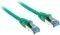 INLINE PATCH CABLE CAT.6A S/FTP (PIMF) 500MHZ GREEN 7.5M