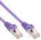 INLINE PATCH CABLE SF/UTP CAT.5E PURPLE 5M