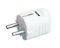 HAMA 47633 PLUG WITH EARTH CONTACT WHITE