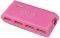 LOGILINK UA0087 USB2.0 4-PORT HUB WITH POWER SUPPLY PINK