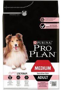      PURINA PRO PLAN DOG MEDIUM ADULT SENSITIVE SKIN WITH OPTIDERMA  3KG