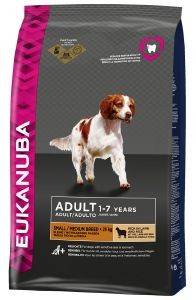   EUKANUBA ADULT SMALL MEDIUM BREEDS  