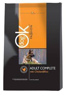   OK PASSION DOG ADULT COMPLET  &  3KG