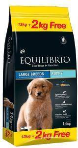   EQUILIBRIO PUPPY LARGE BREED  12KG+2KG 