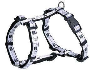  TRIXIE IMPRESSION COMIC DOG H-HARNESS S-M