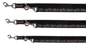  TRIXIE MODERN ART HEARTS ADJUSTABLE LEAD XS