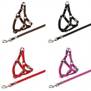   TRIXIE HARNESS WITH LEAD 26-37CM