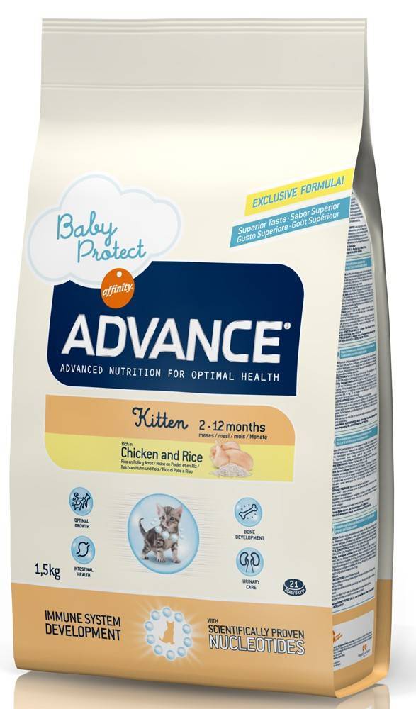 AFFINITY ΤΡΟΦΗ ΓΑΤΑΣ ADVANCE KITTEN ΚΟΤΟΠΟΥΛΟ 1.5KG