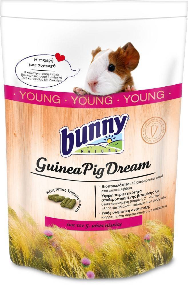 ΤΡΟΦΗ ΓΙΑ ΙΝΔΙΚΟ ΧΟΙΡΙΔΙΟ BUNNY NATURE DREAM YOUNG 750GR BUNNY NATURE