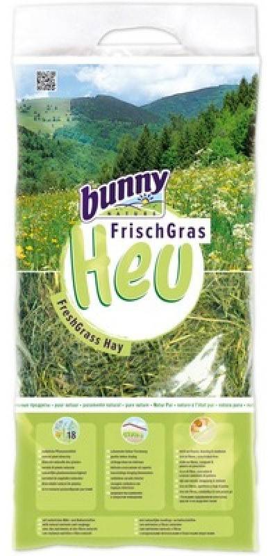 BUNNY NATURE ΧΟΡΤΟ BUNNY NATURE ALLGAU FRESHGRASS 750GR