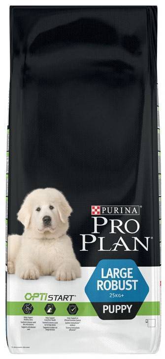 ΞΗΡΗ ΤΡΟΦΗ ΓΙΑ ΣΚΥΛΟΥΣ PURINA PRO PLAN DOG LARGE PUPPY ROBUST WITH OPTISTART ΚΟΤΟΠΟΥΛΟ 12KG PROPLAN